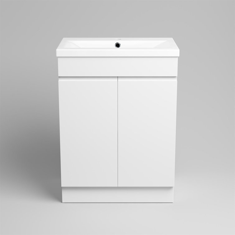 Ivy Bronx Bulerin 60Cm Single Bathroom Vanity Base only in White
